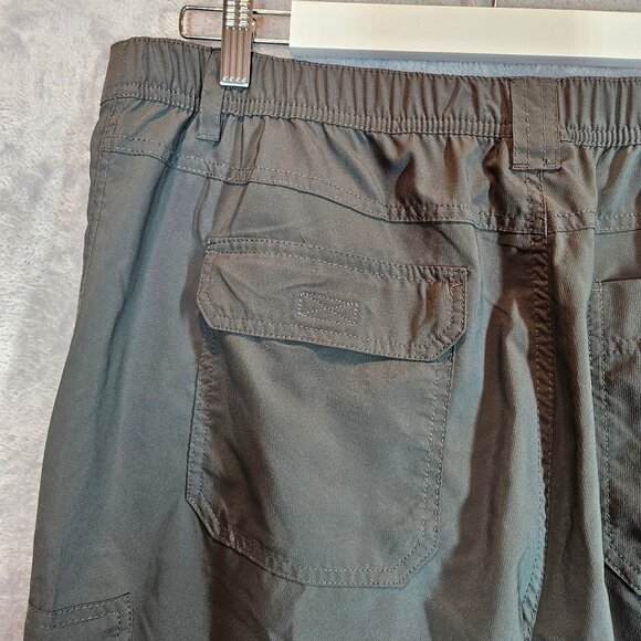 Columbia Mens 38x32 Gray Cargo Pants Zipper Pocket Lightweight gorpcore Spf 40+ - Picture 13 of 16